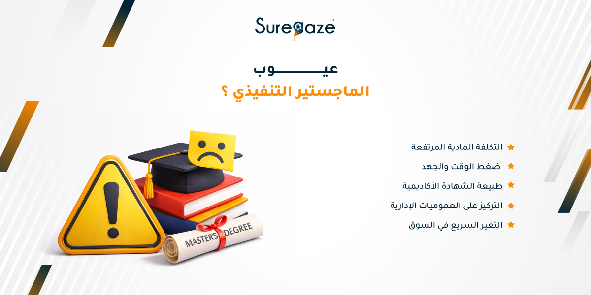 عيوب الماجستير التنفيذي