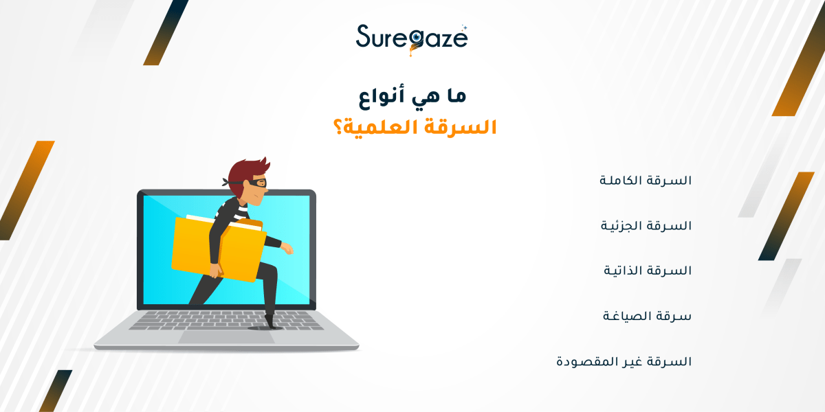 ما هي أنواع السرقة العلمية؟