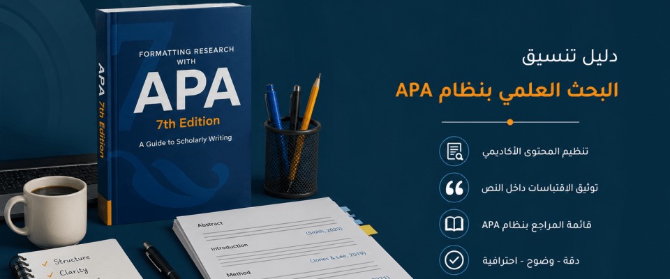 تنسيق بحث علمي APA