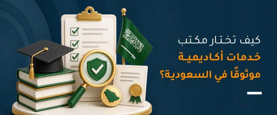 كيف تختار مكتب خدمات أكاديمية موثوق